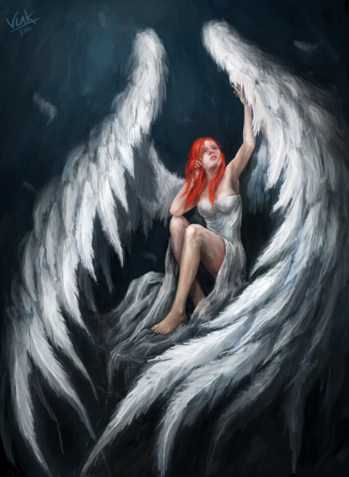 Beautiful angel by chevsy d39mpe