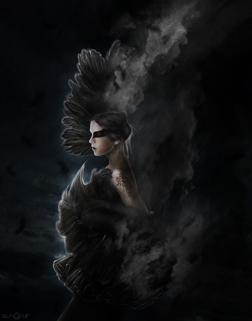 Black swan by alnour d4fqlb7