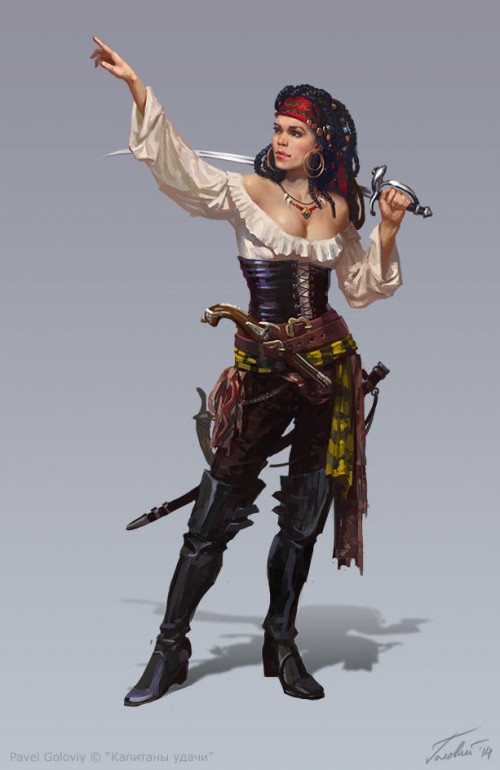 Cg pirate character