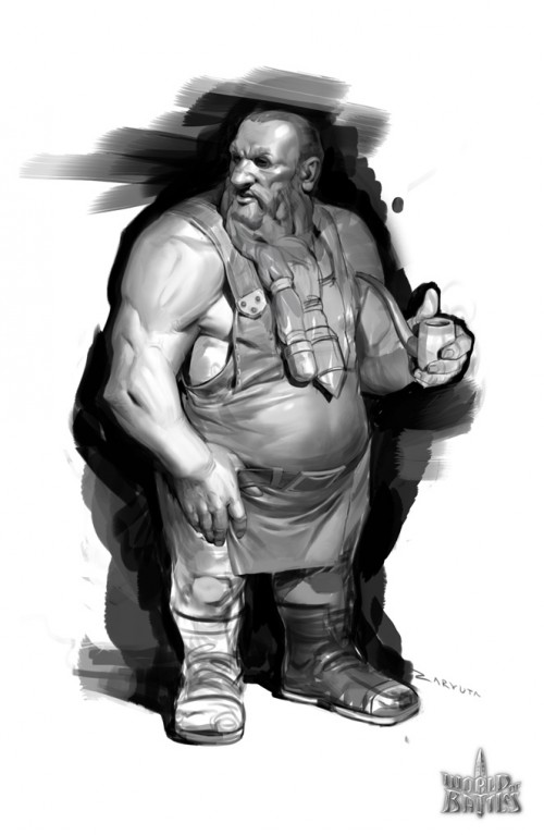 Dwarf concept by zaryuta d4irwuf