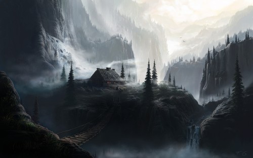 In the high mountains by Fel X