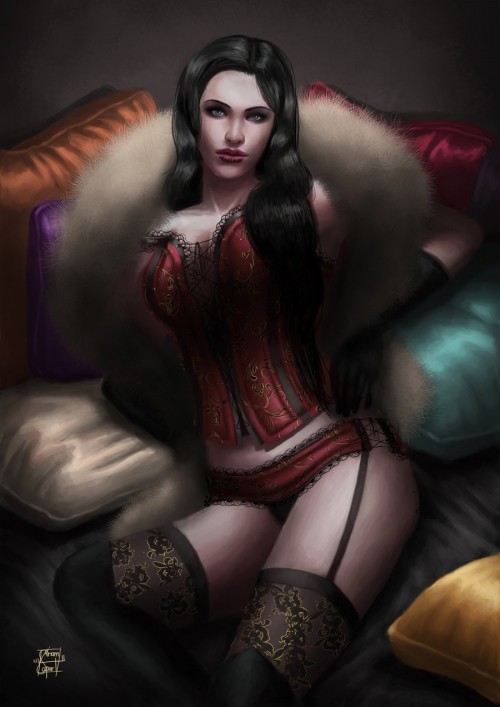 Lady in red by ladyatuna d4hubqn