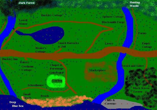 Pre raid Village Map