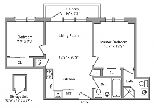 2bed2łazienkacv