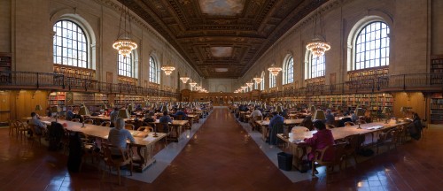 NYC Public Library Research Room Jan 2006