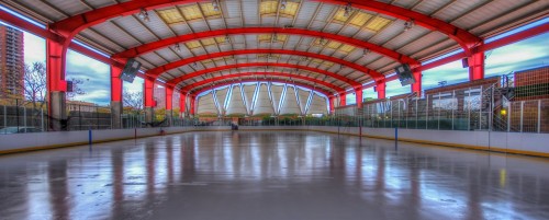 Riverbank State Park Ice Skating Rink