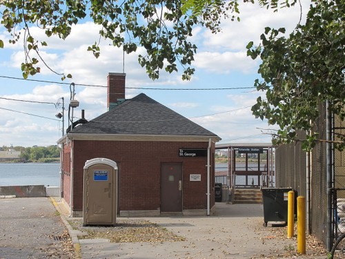 End of Tottenville Station