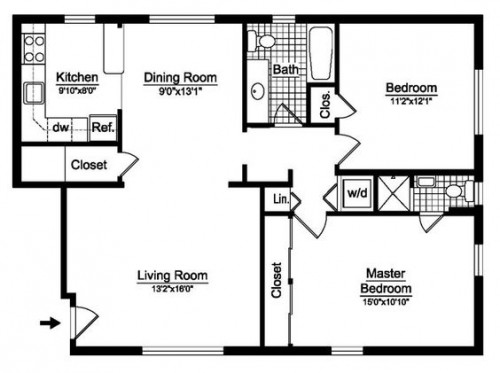 2 bedroom house plans free two bedroom floor plans prestige everything that you have will looked mor