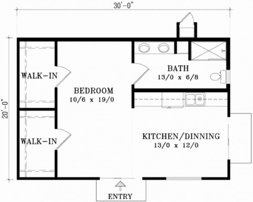 600 sq ft tiny house cottage style house plan 1 beds 1 baths 600 sq ft plan 1 118 600 sq ft tiny hou