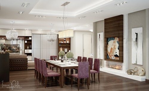 regal dining room design